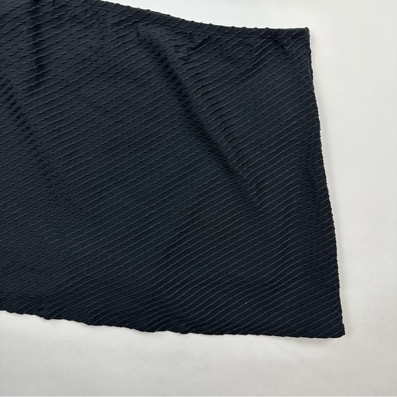 Lands’ End Black Textured Skort Size 2X - Picture 5 of 9